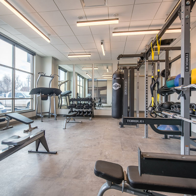 Greeley apartments fitness area